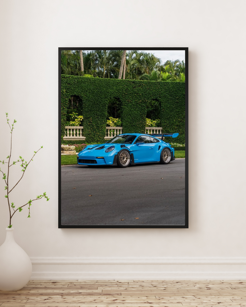 Porsche 911 GT3 Poster – Supercar Wall Art