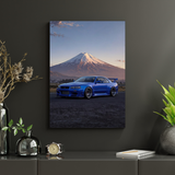 Nissan Skyline Poster – Mountain JDM Car Wall Art