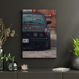 BMW E30 Poster – Black Car Wall Art