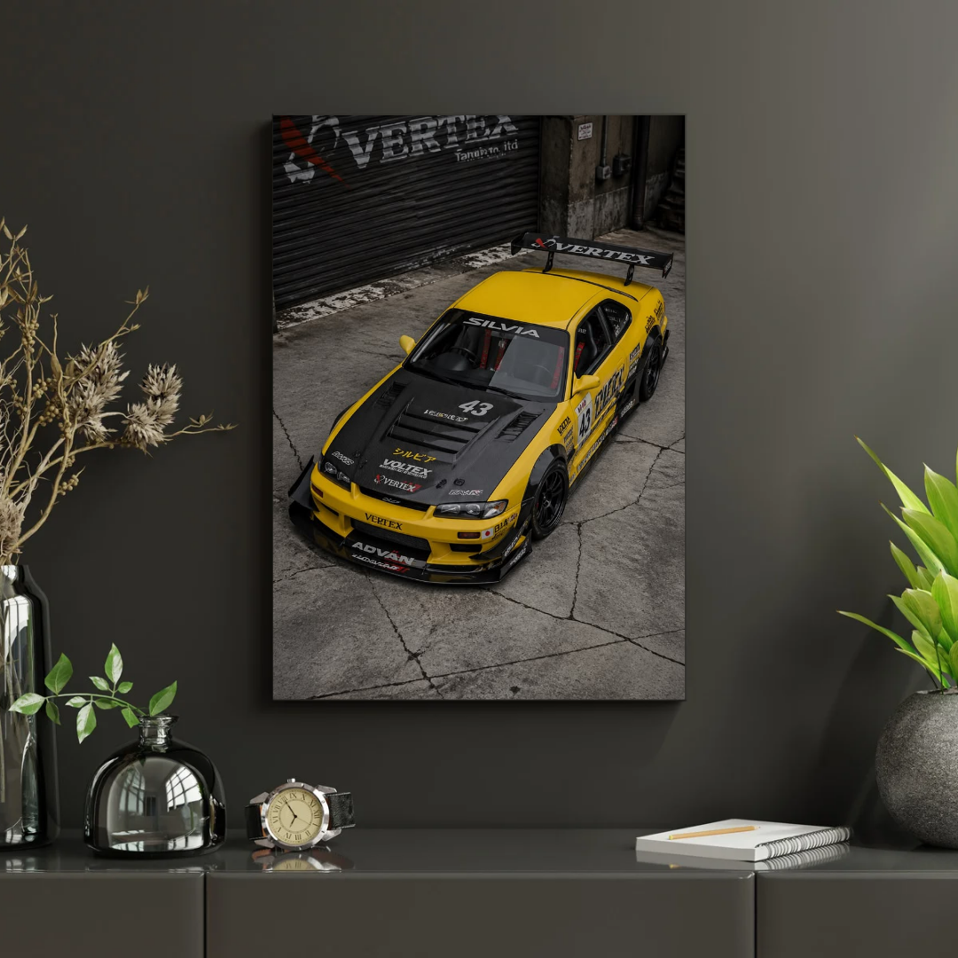 Nissan S14 Silvia Poster – JDM Car Wall Art