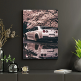 Nissan Skyline Poster – White JDM Car Wall Art