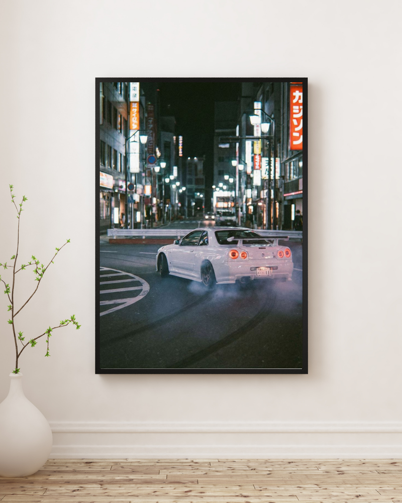 Old JDM Poster – Retro Japanese Car Wall Art