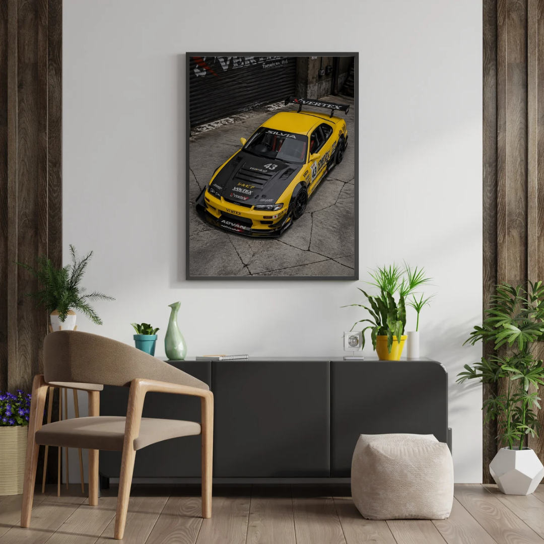 Nissan S14 Silvia Poster – JDM Car Wall Art